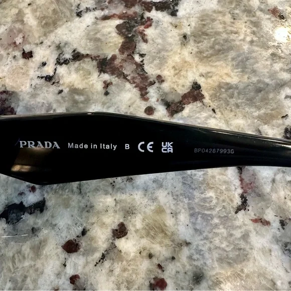 Prada Women's Sunglasses in Glossy Black - Picture 5 of 6